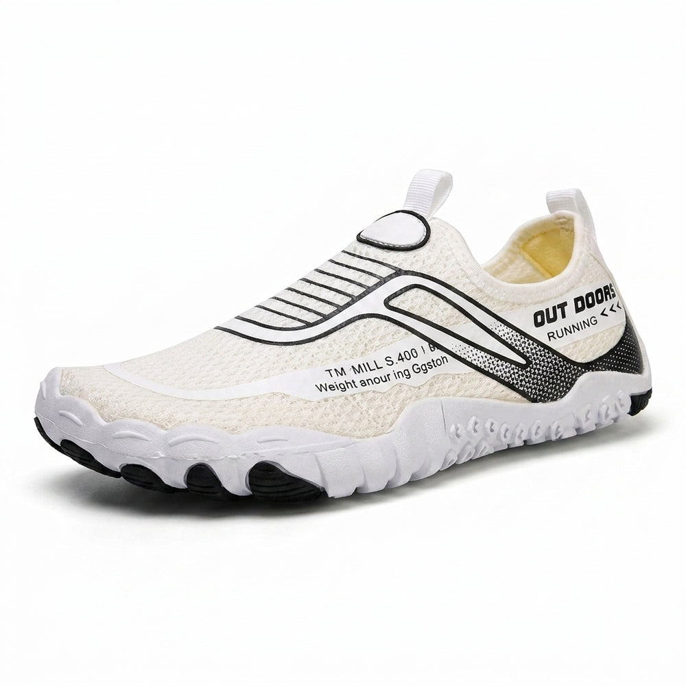Non-Slip Amphibious Water Shoes – Lightweight Quick-Dry for Men & Women – White